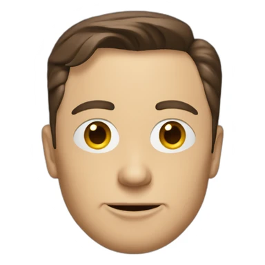elon musk puppet sticker
