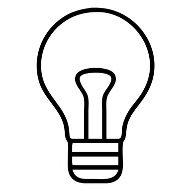 bulb sticker