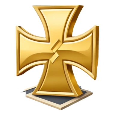 Swatisika symbol in front of a very proud German city sticker