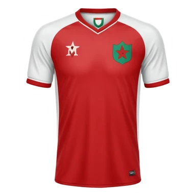 Maillot du Maroc foot sticker