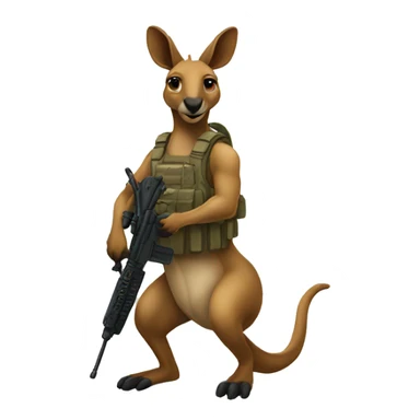 Tactical Kangaroo sticker