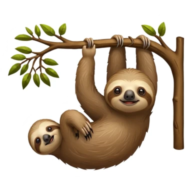 sloth sticker