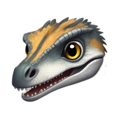 Velociraptor cute sticker