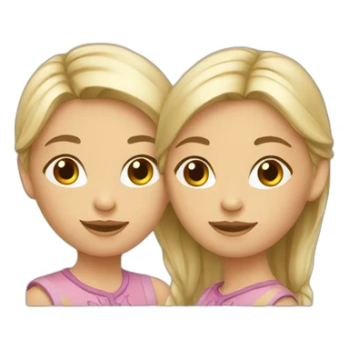 two Russian sisters sticker