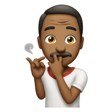 Blowing kiss sticker