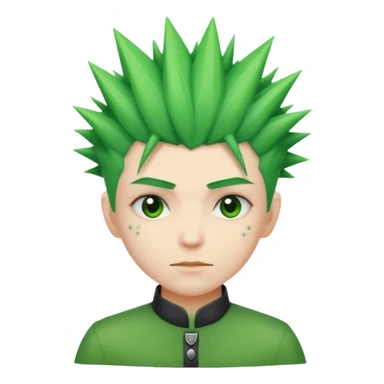 green mutant hairdresser sticker