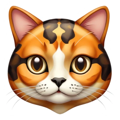 Tortoise shell cat sticker