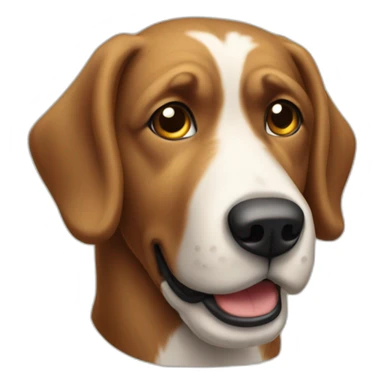 Oud duitse herder hond sticker