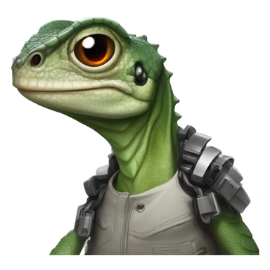 Mark Zuckerberg lizard terminator sticker