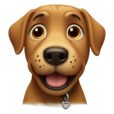 Dug the dog from UP sticker