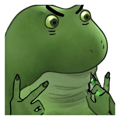 Woman holding nails  sticker