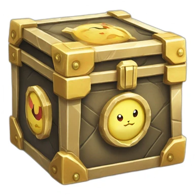 Pokemon Game Case Legendary Epic Random Loot Coins Diamonds PokeDollars sticker