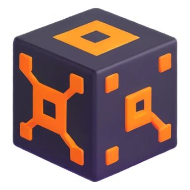 geometry dash cube jumping sticker