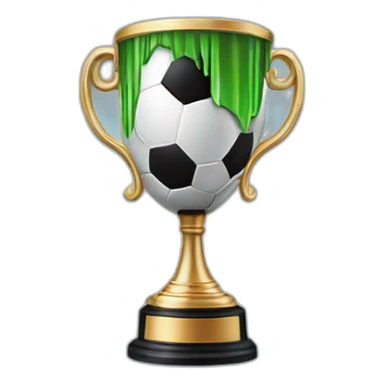 football cup sticker