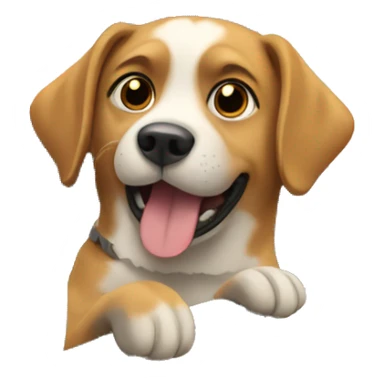 Dog in the car  sticker