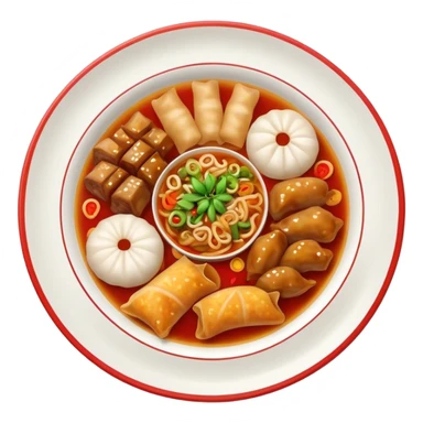 Chinese food sticker