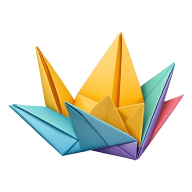 Audio en origami sticker