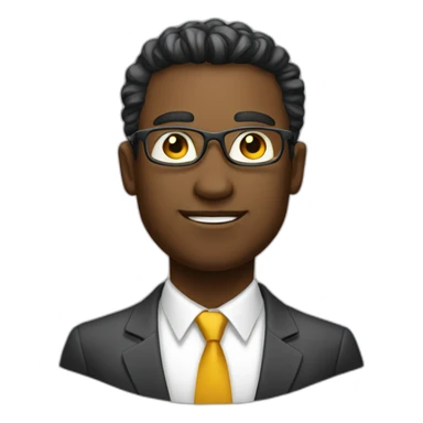 white VC investor sticker