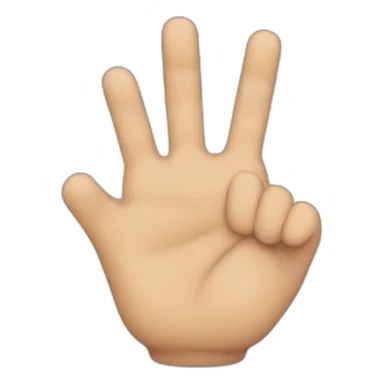 finger direct point sticker