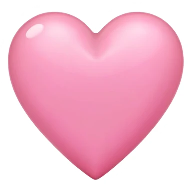 Corazón rosado clarito  sticker