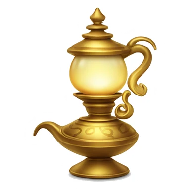 genie lamp sticker