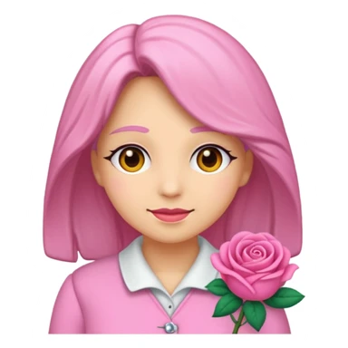 Camilla para terapias rosa sticker