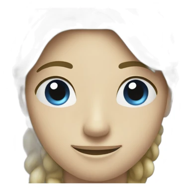 yoga matt in color blue sticker