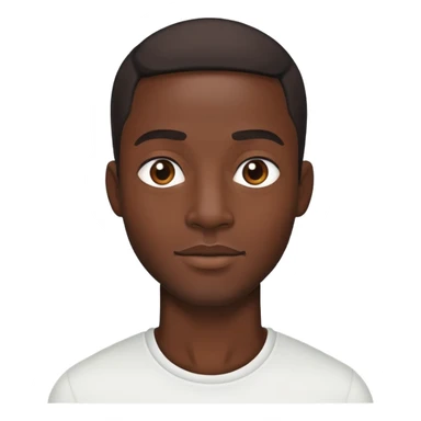 handsome black man sticker