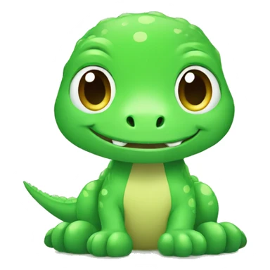 dinosaur GREEN CUTE sticker