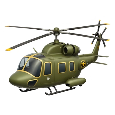 WW2 style helicopter  sticker