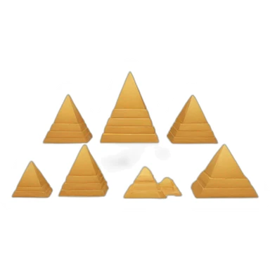 pyramides sticker