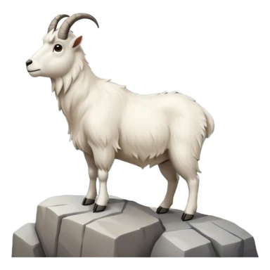 capra mountain goat emoji with security context sticker