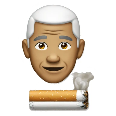 Barack Obama cigarette voting sticker