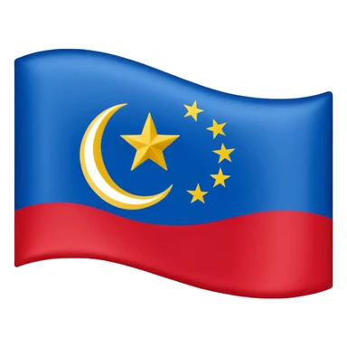 East turkestan flag sticker