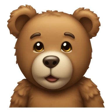 Teddy bear inlove sticker