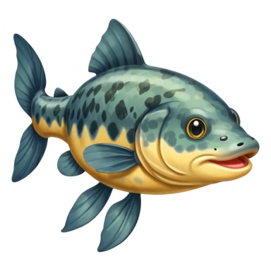 catfish realistic sticker