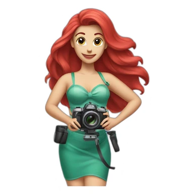 Ariel-with-photo-camera sticker