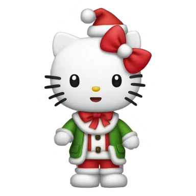 Hello kitty Christmas  sticker