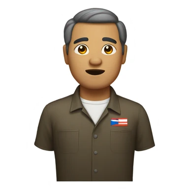 Big Philippine man  sticker