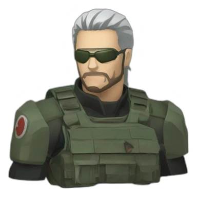 Outer heaven metal gear sticker