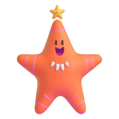 Patrick Star from SpongeBob sticker