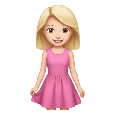 Clean girl pink sticker