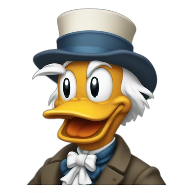 Scrooge McDuck sticker