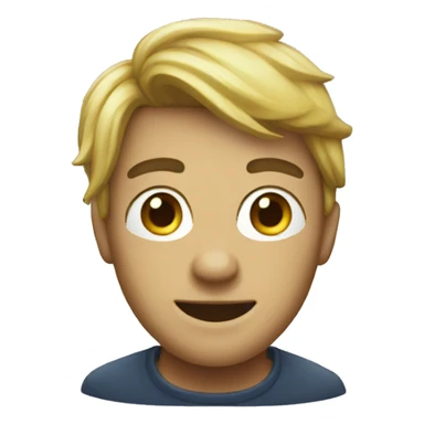 A bottle man sticker