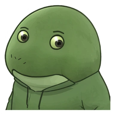 Potato with hoodie  sticker