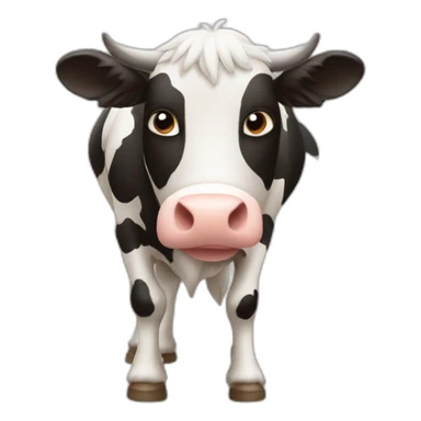 Vache avec des ailes  sticker