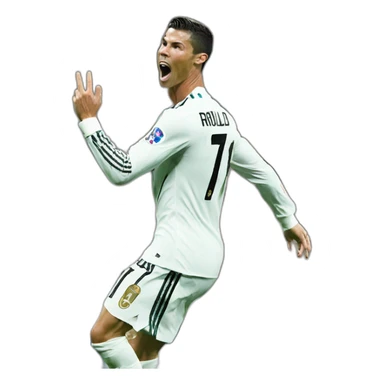 cristiano ronaldo celebration siuu sticker