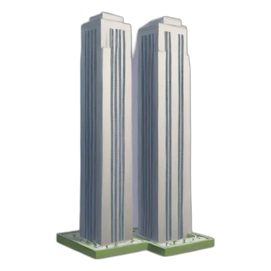 Twin tower sticker