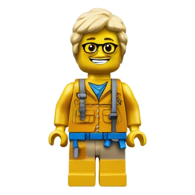lego mini figure sticker