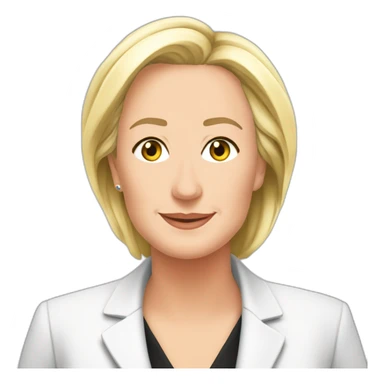 mareline le pen sticker